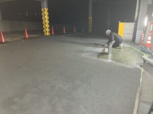 大型商業施設 駐車場床面改修工事施工内容⑤